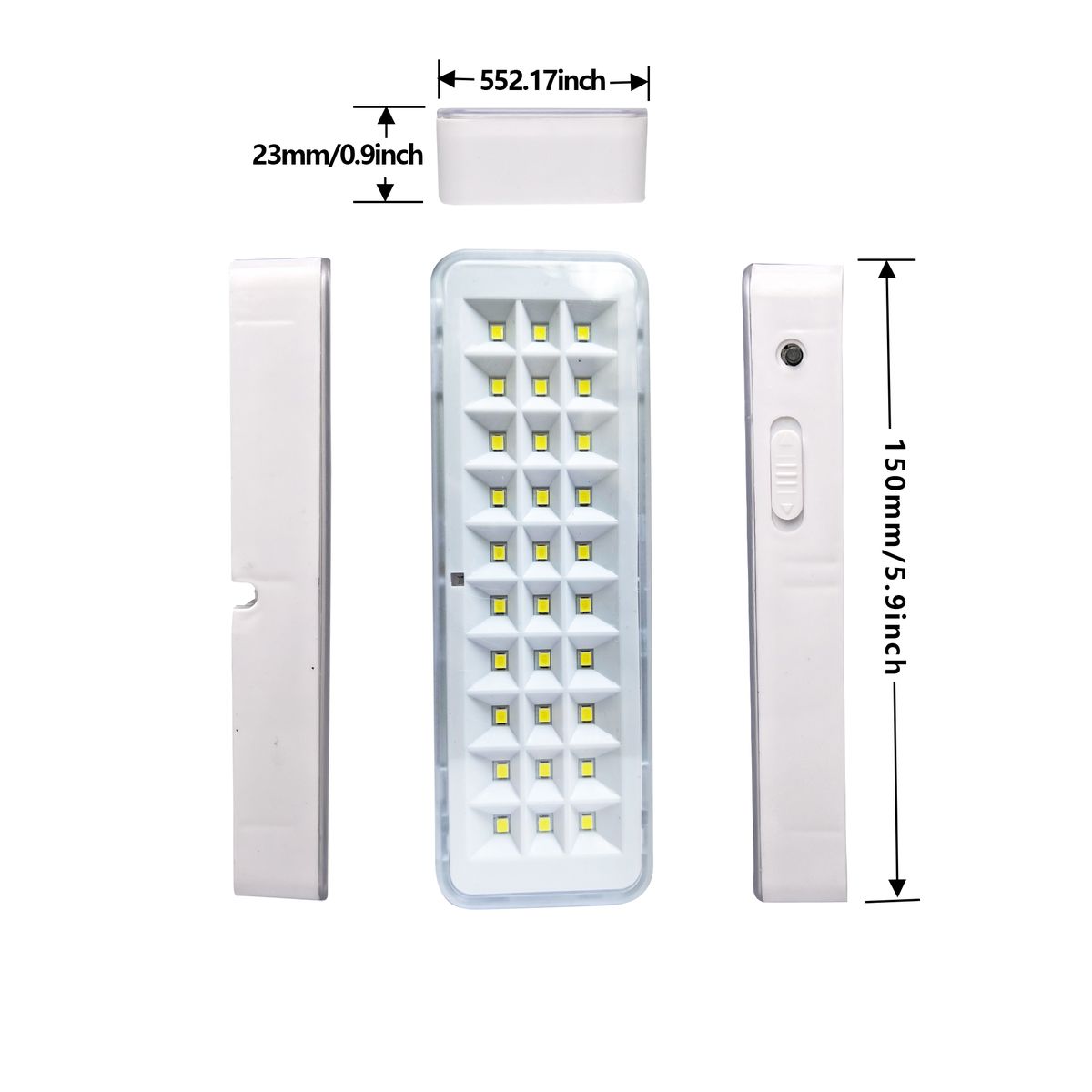 CT601 — 30LED Rechargeable Battery LED Emergency Light view 4