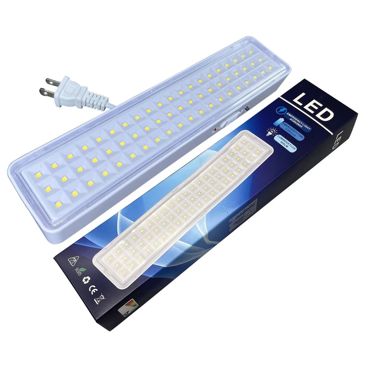 CT602 — 60-LED Plug-In Rechargeable Emergency Light view 4