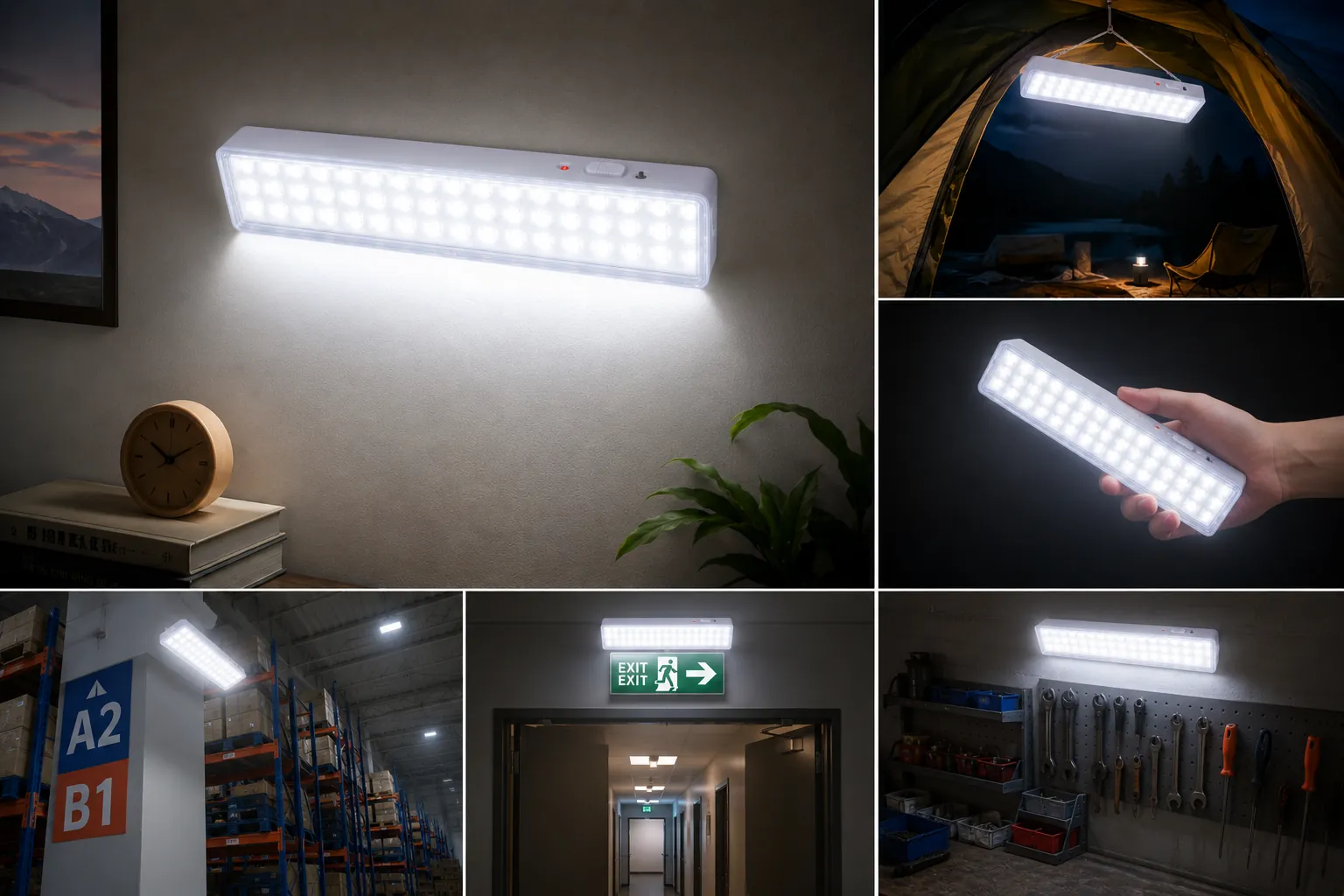 CT602 rechargeable LED emergency light feature image 5
