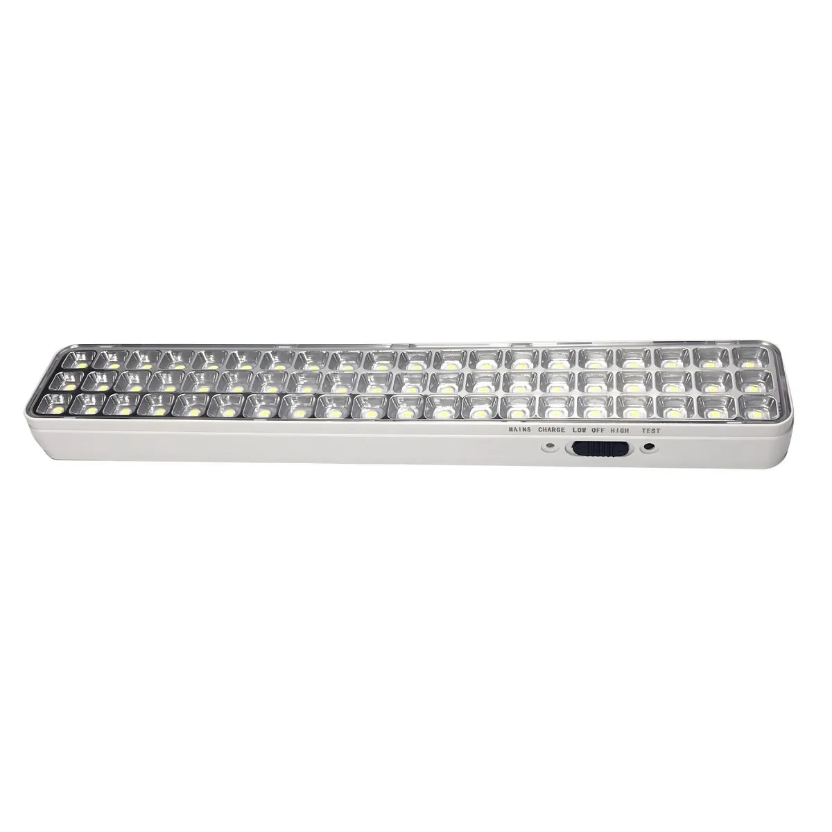 CT607 — 60-LED Wall-Mounted Rechargeable Emergency Light Bar view 2