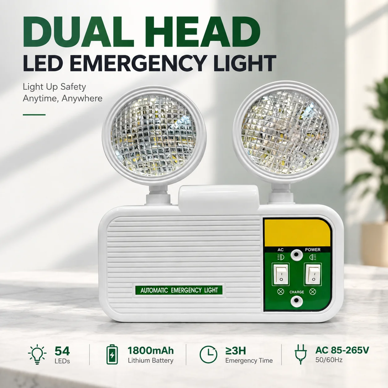 ST901 emergency light feature overview