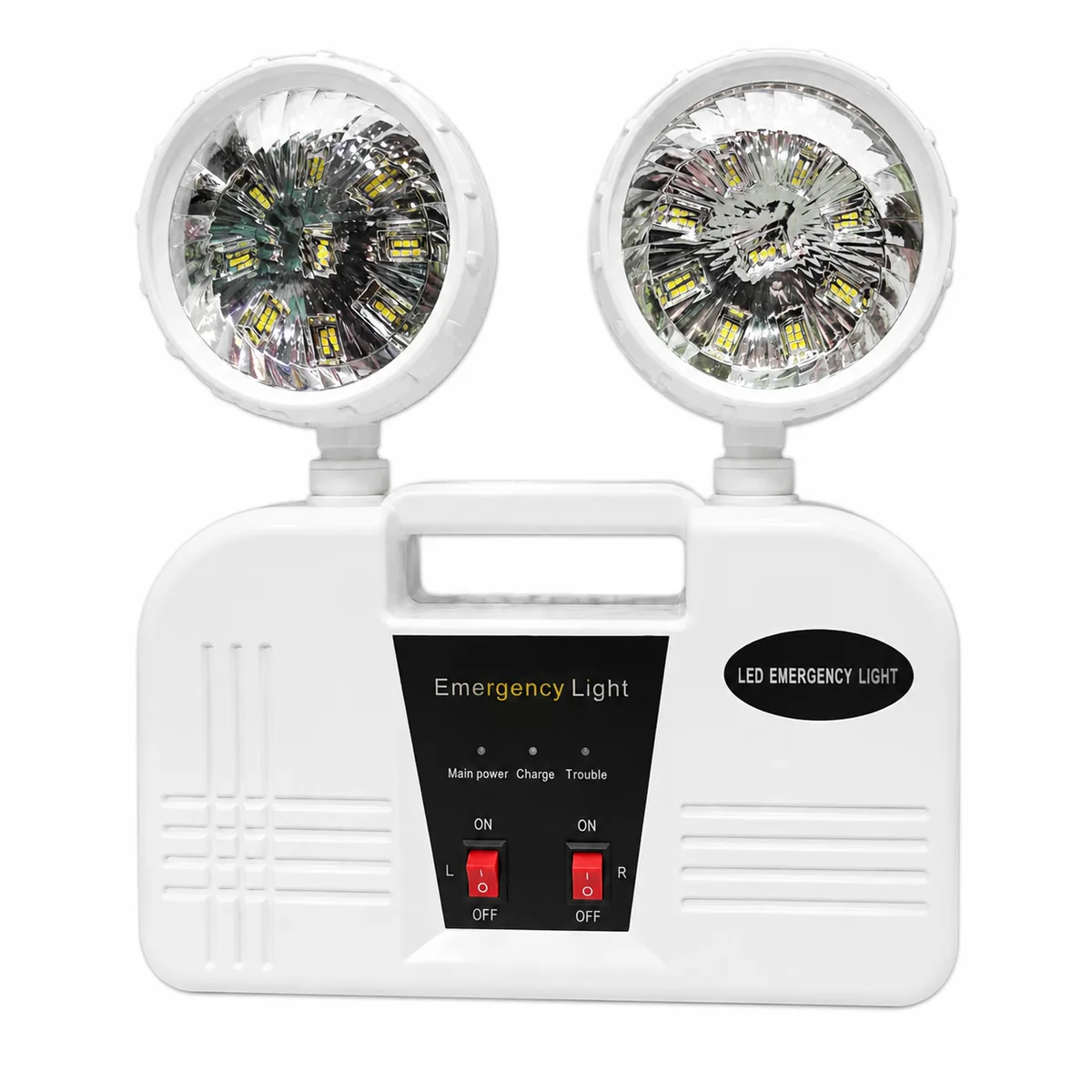 Dual Head Rechargeable Indoor LED Emergency Light
