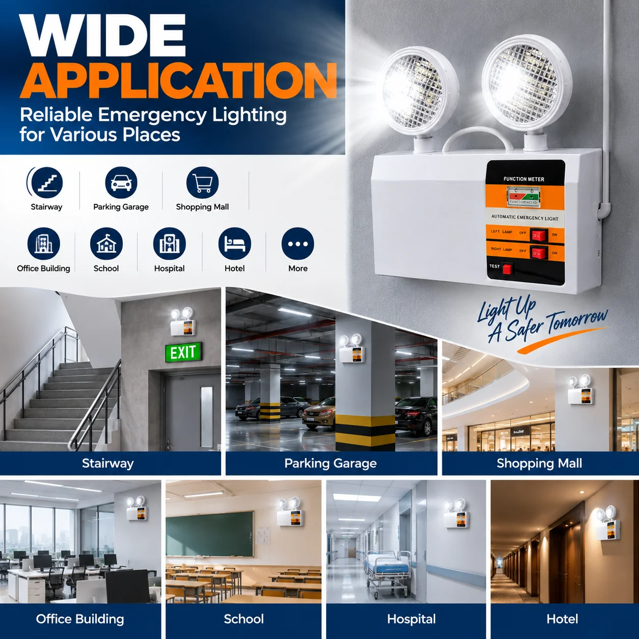 ST903 emergency light applications