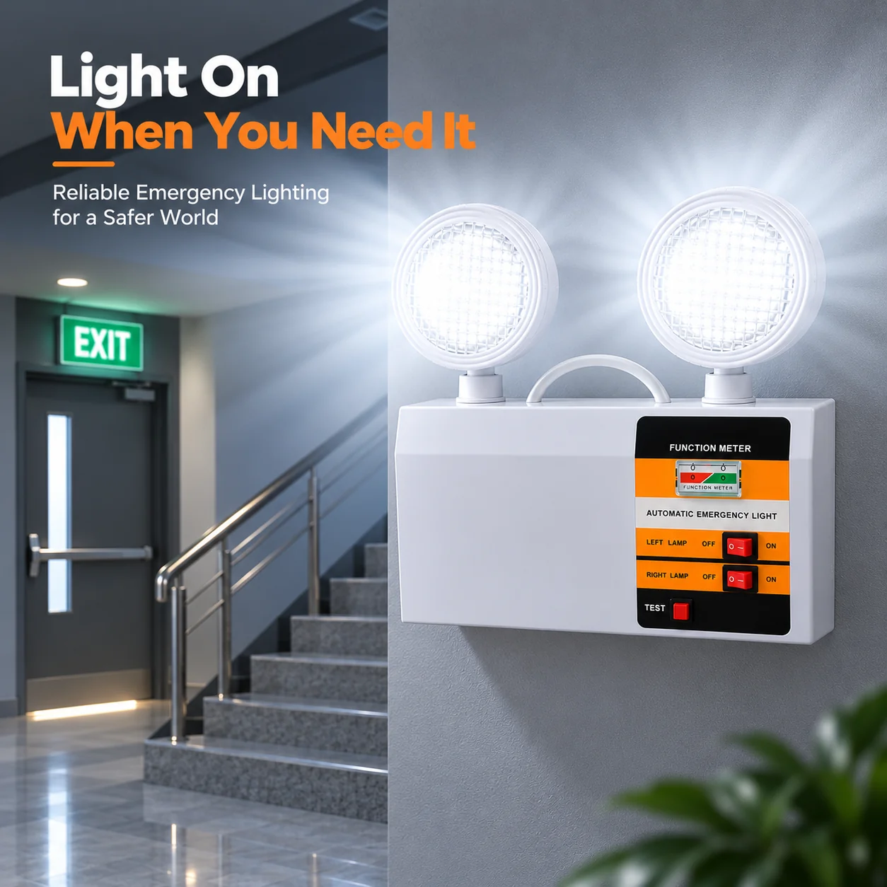 ST903 emergency light emergency operation