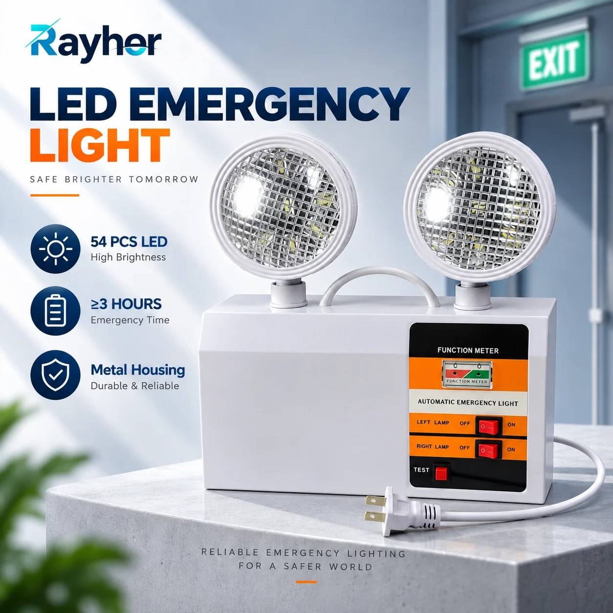 ST903 emergency light feature overview