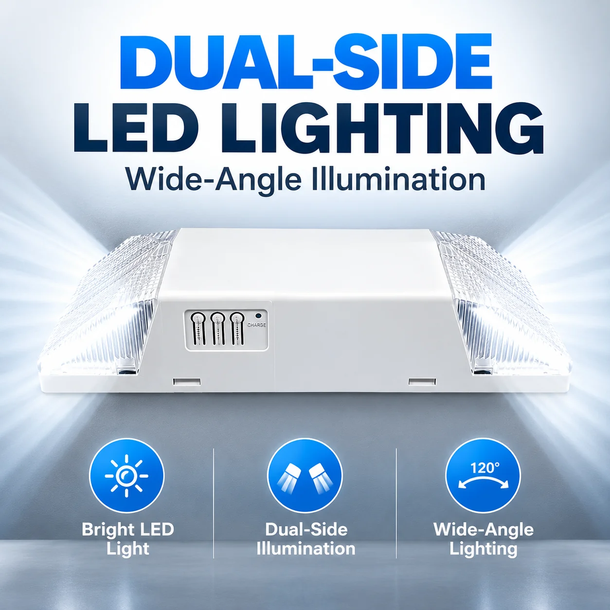 ST906 emergency light dual side illumination