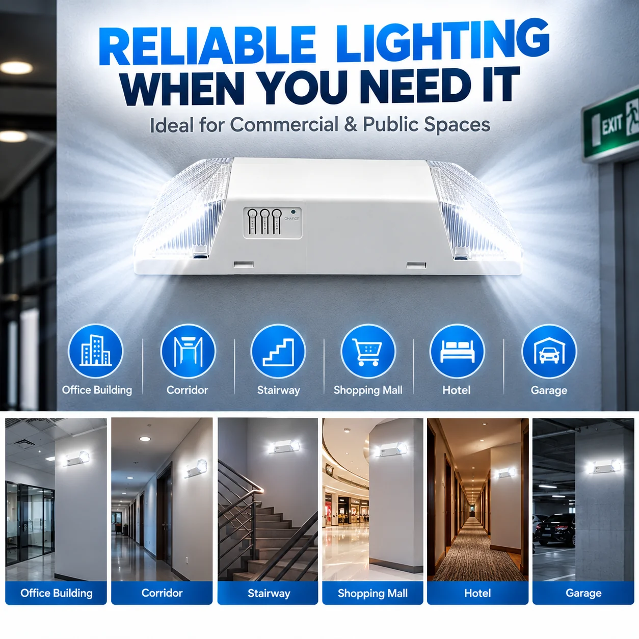 ST906 emergency light applications