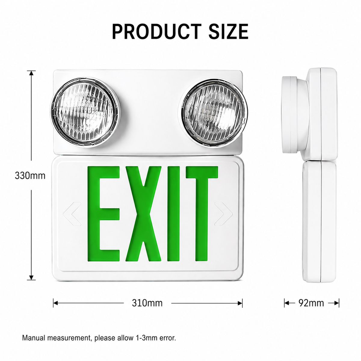ST908-BOT Twin Spot Emergency Light — Factory Direct from China view 2