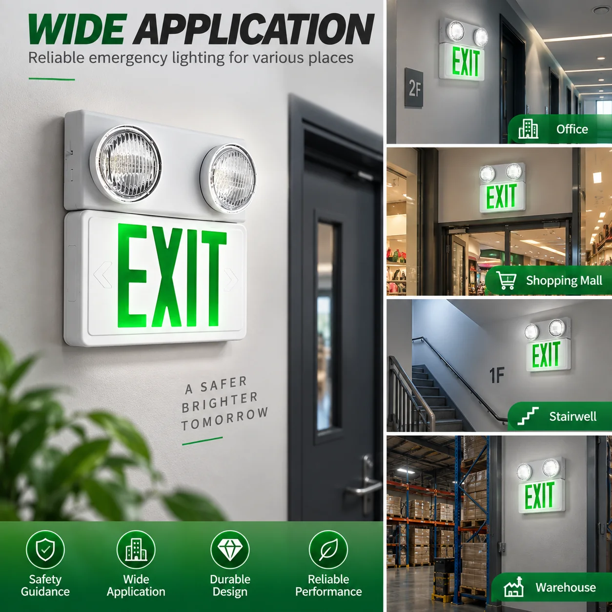 ST908 emergency light applications
