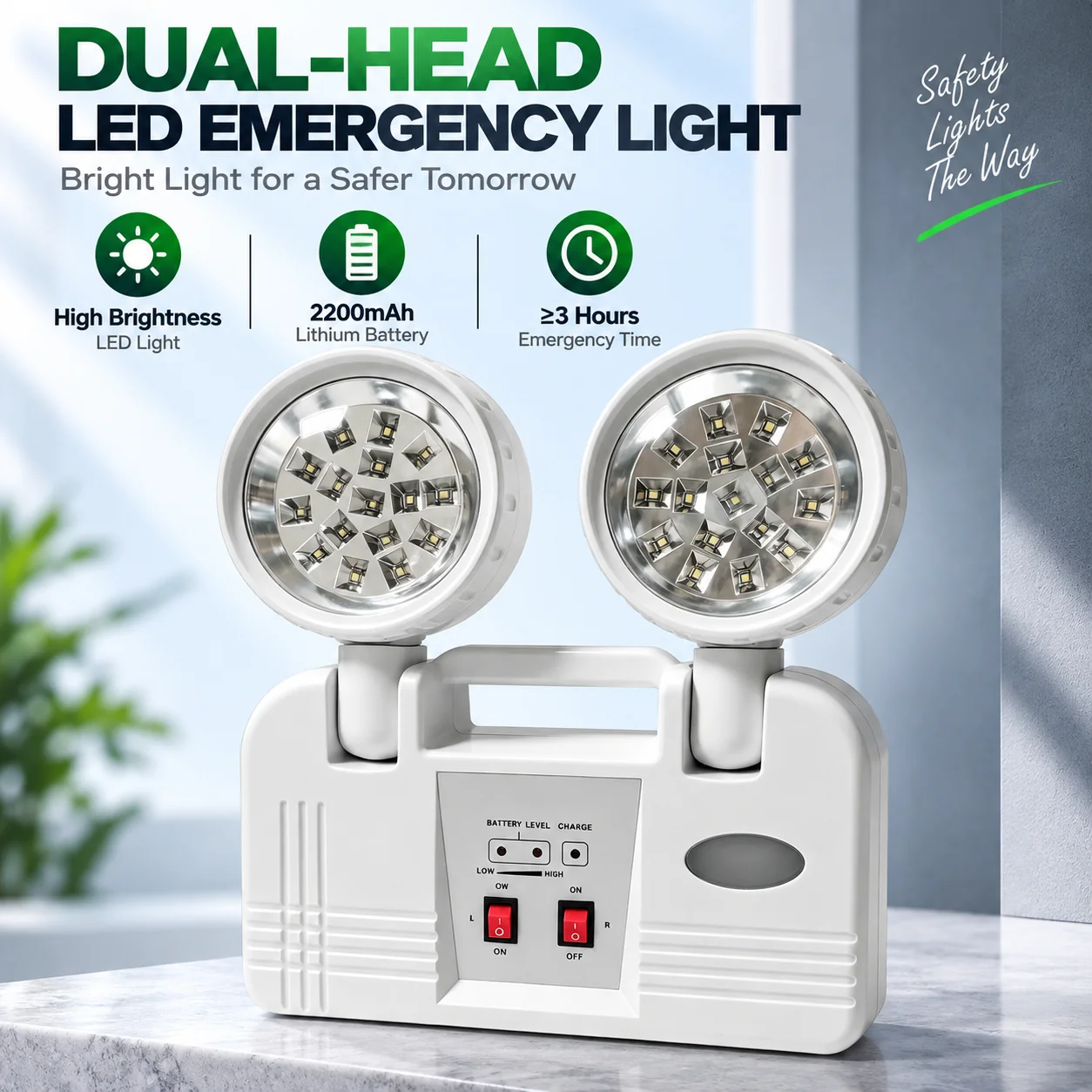 ST909 emergency light feature overview