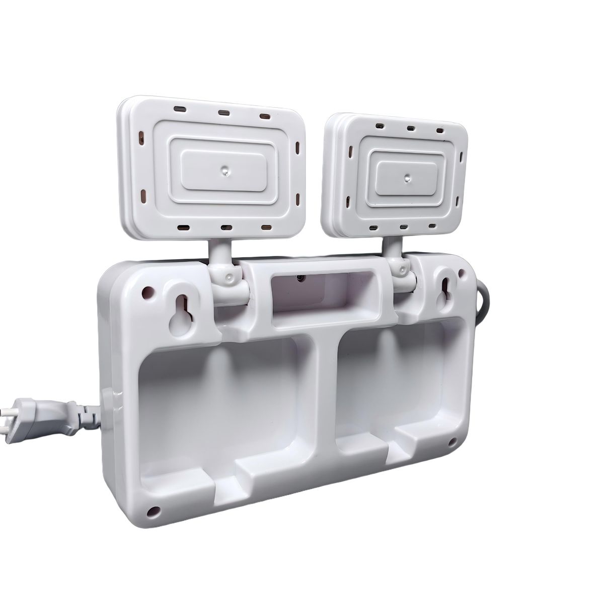 ST910S — 360 Rotatable 2 Lamp Heads LED Rechargeable Emergency Lighting Lamp view 2