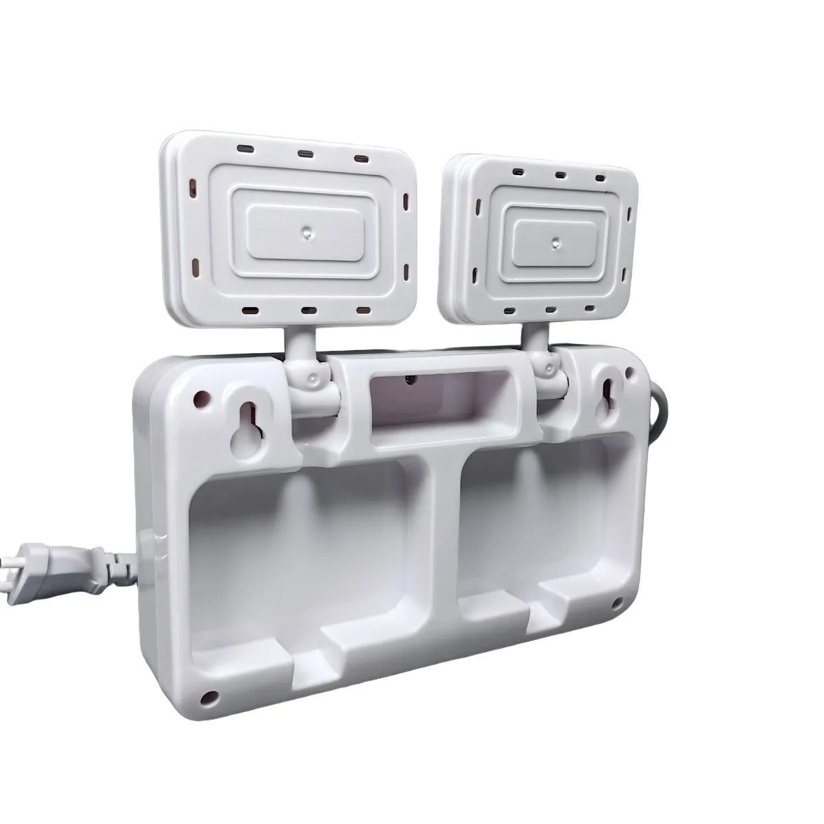 ST910S — 360 Rotatable 2 Lamp Heads LED Rechargeable Emergency Lighting Lamp view 2