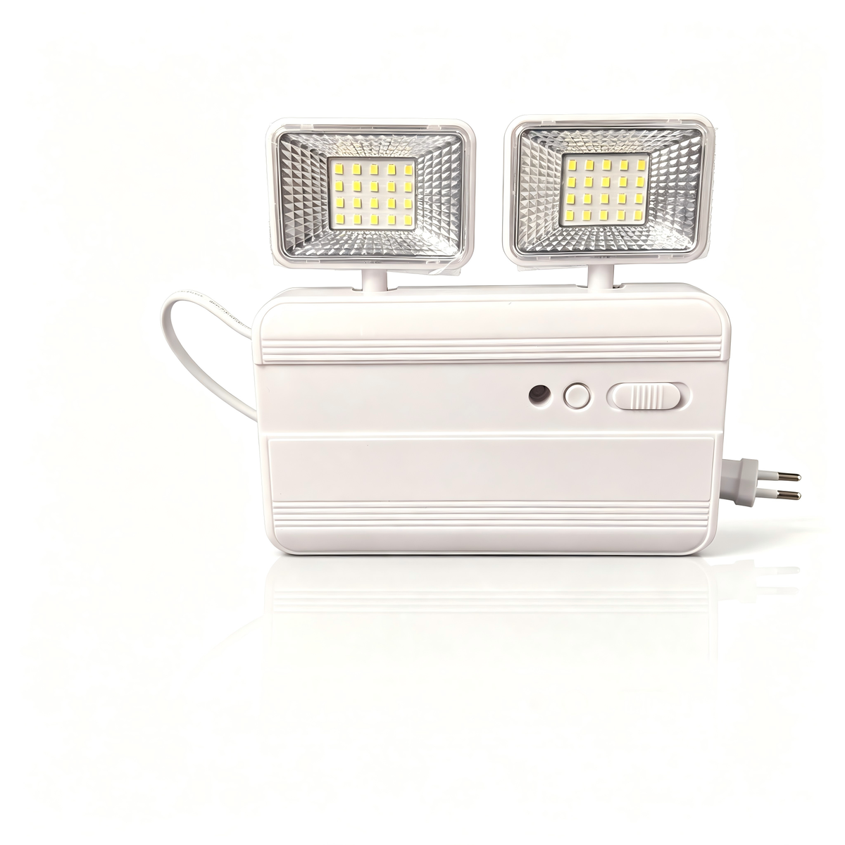 ST910S — 360 Rotatable 2 Lamp Heads LED Rechargeable Emergency Lighting Lamp view 3