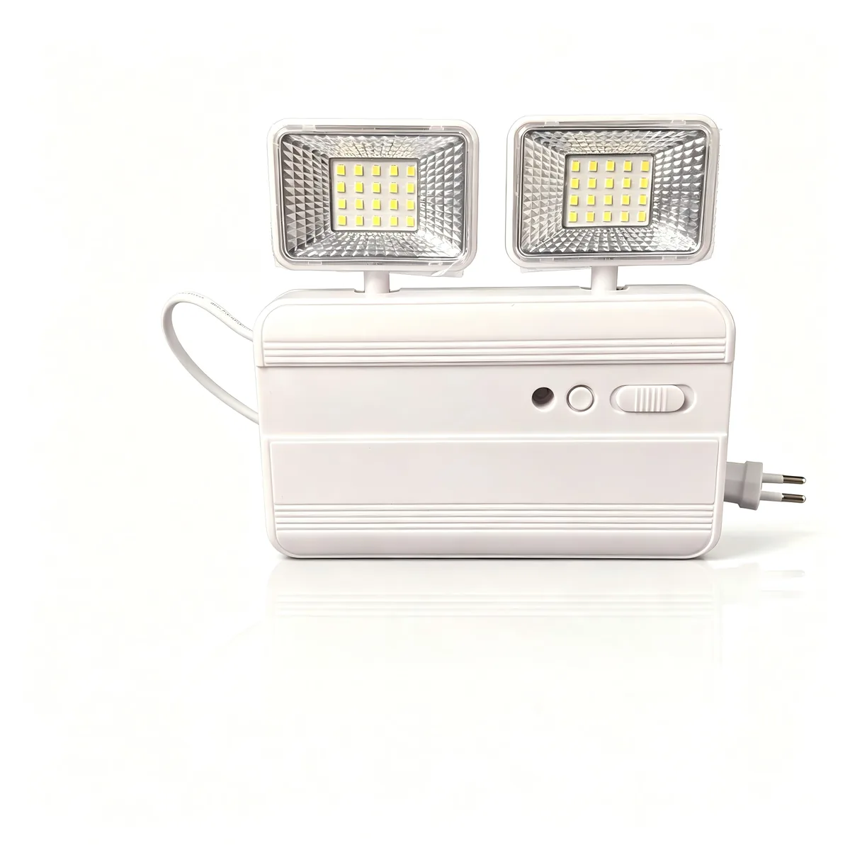 ST910S — 360 Rotatable 2 Lamp Heads LED Rechargeable Emergency Lighting Lamp view 3