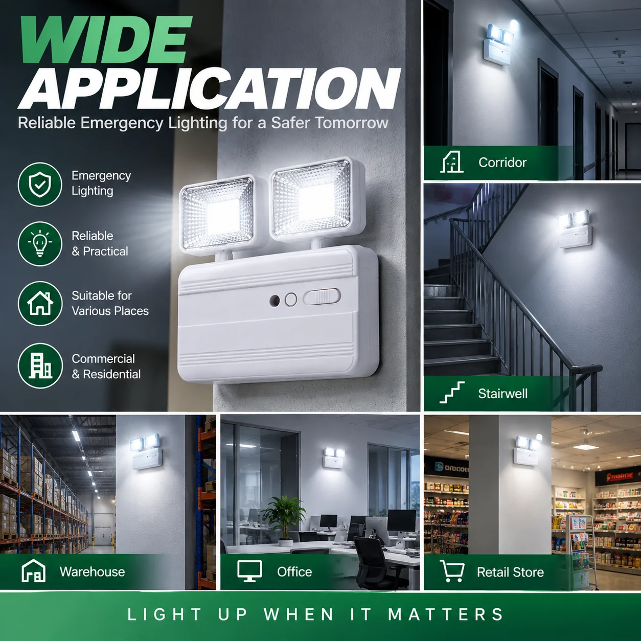 ST910S emergency light applications