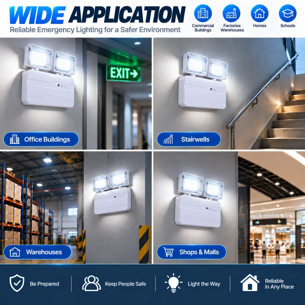 ST912S emergency light applications