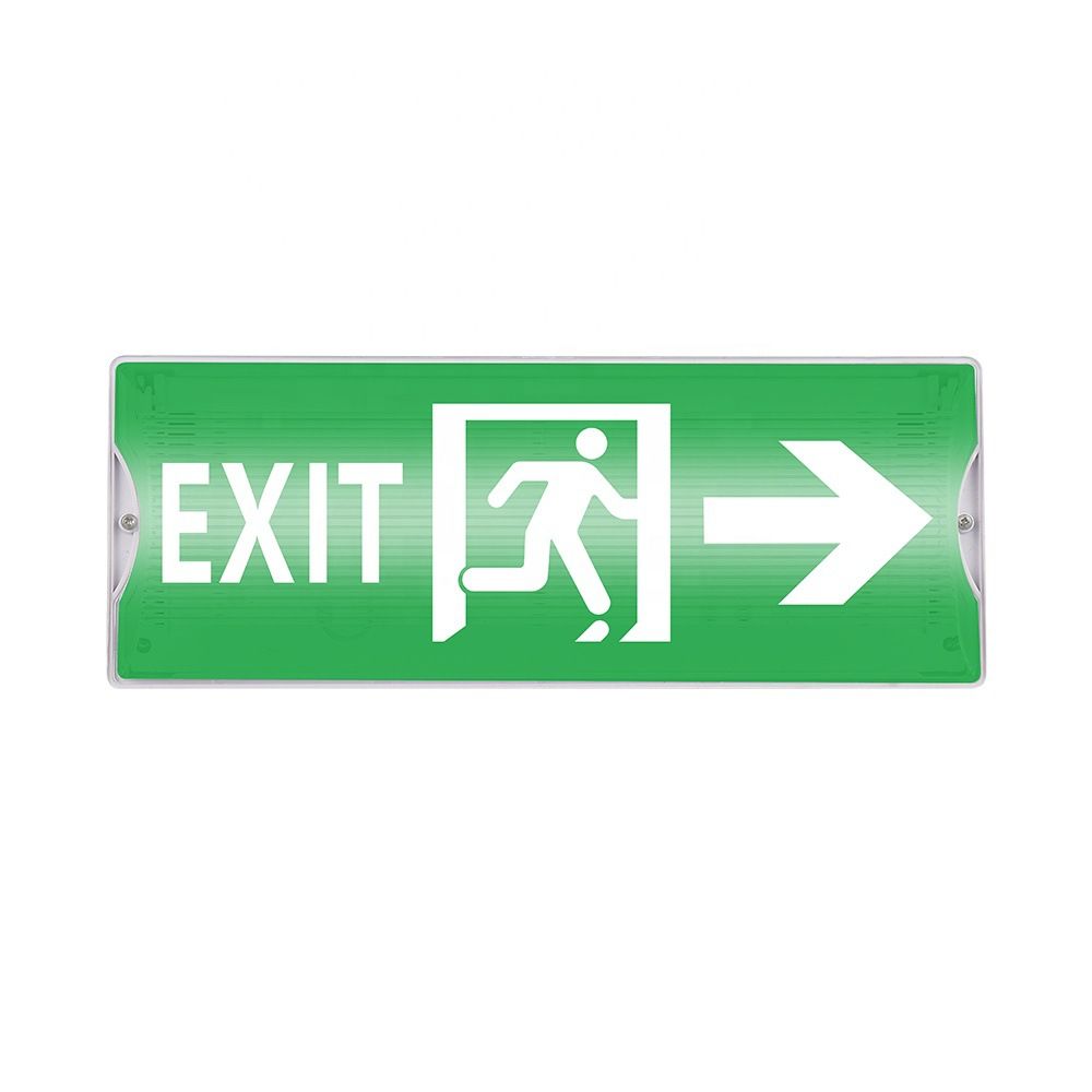 ST913 — Exit Sign Emergency Light IP65 Waterproof Bulkhead LED light