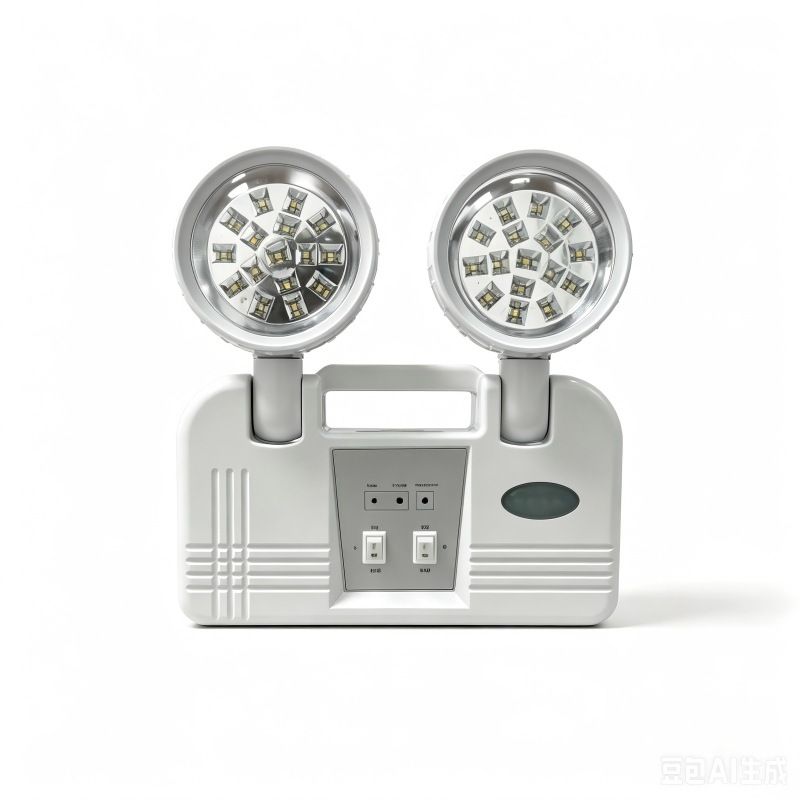 ST914 — Twin Spot Rechargeable Emergency Light 3-Hours Backup view 2