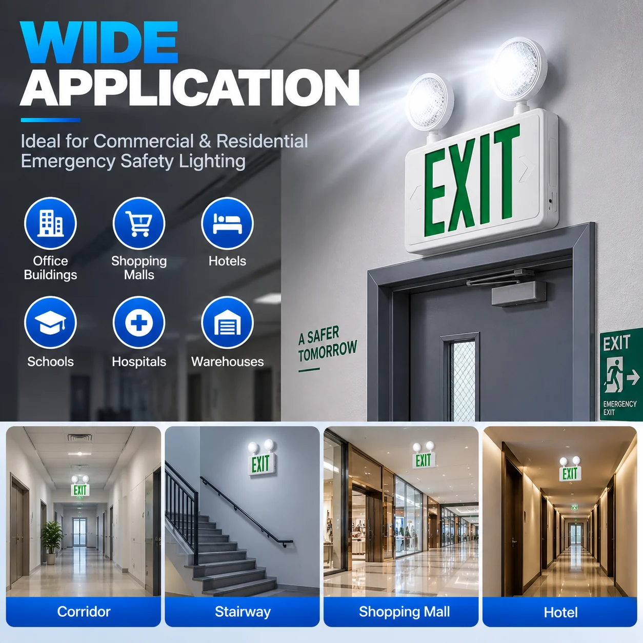 ST914 combination emergency lighting features 4