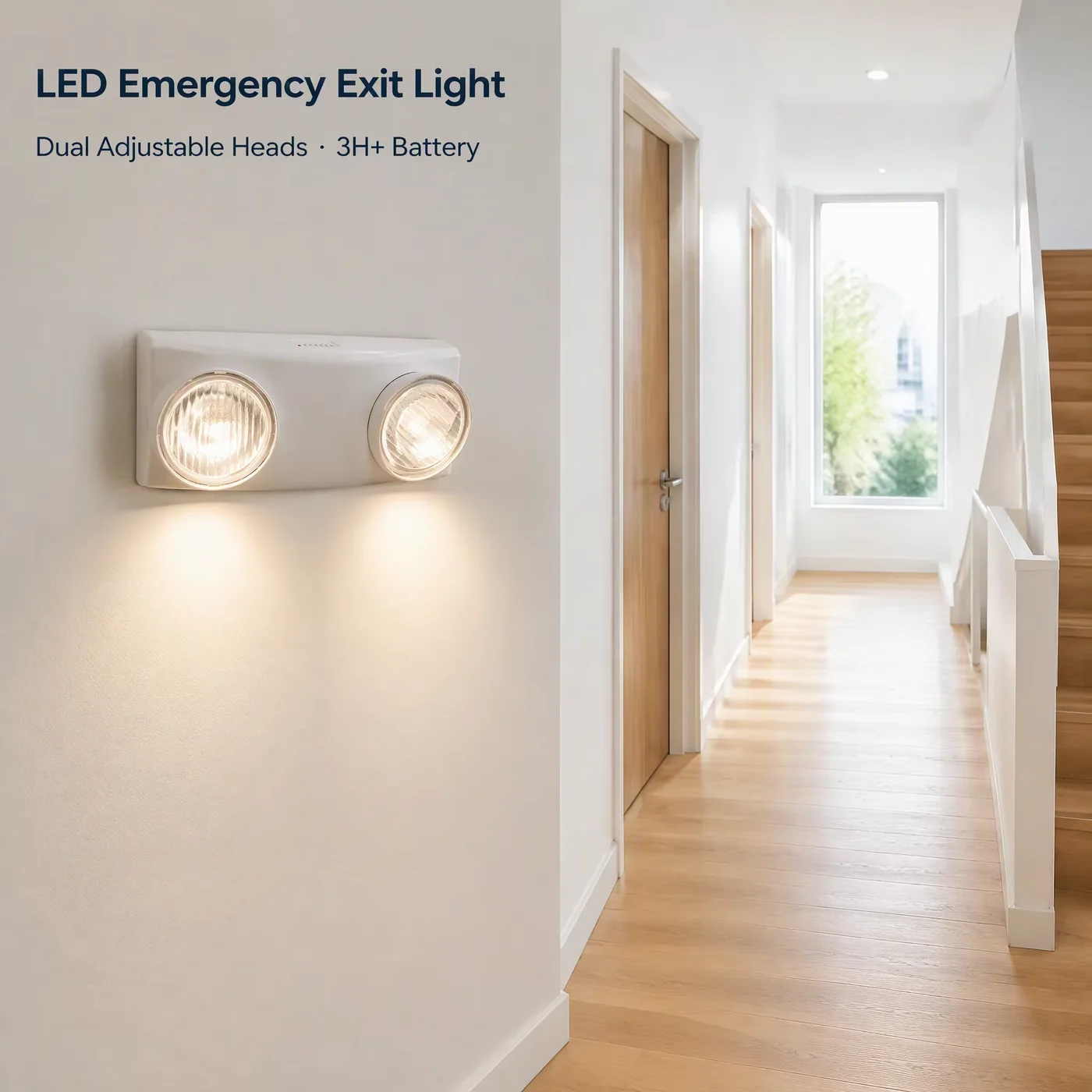 ST916 emergency light installed application