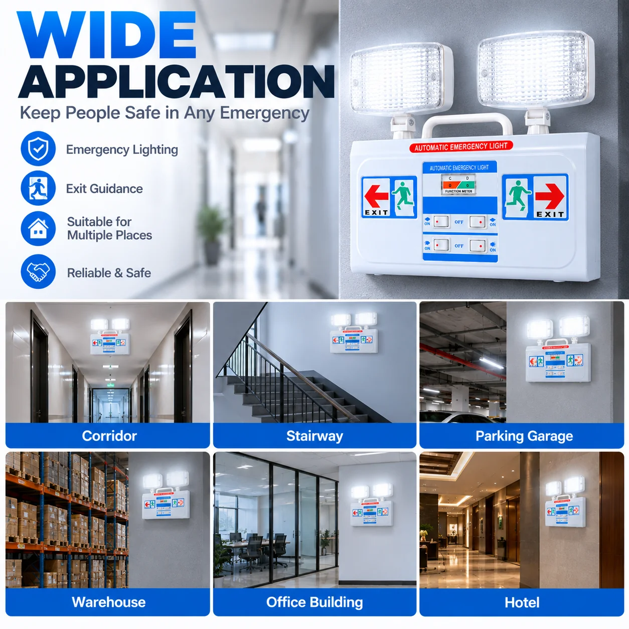 ST920 combination emergency lighting features 3
