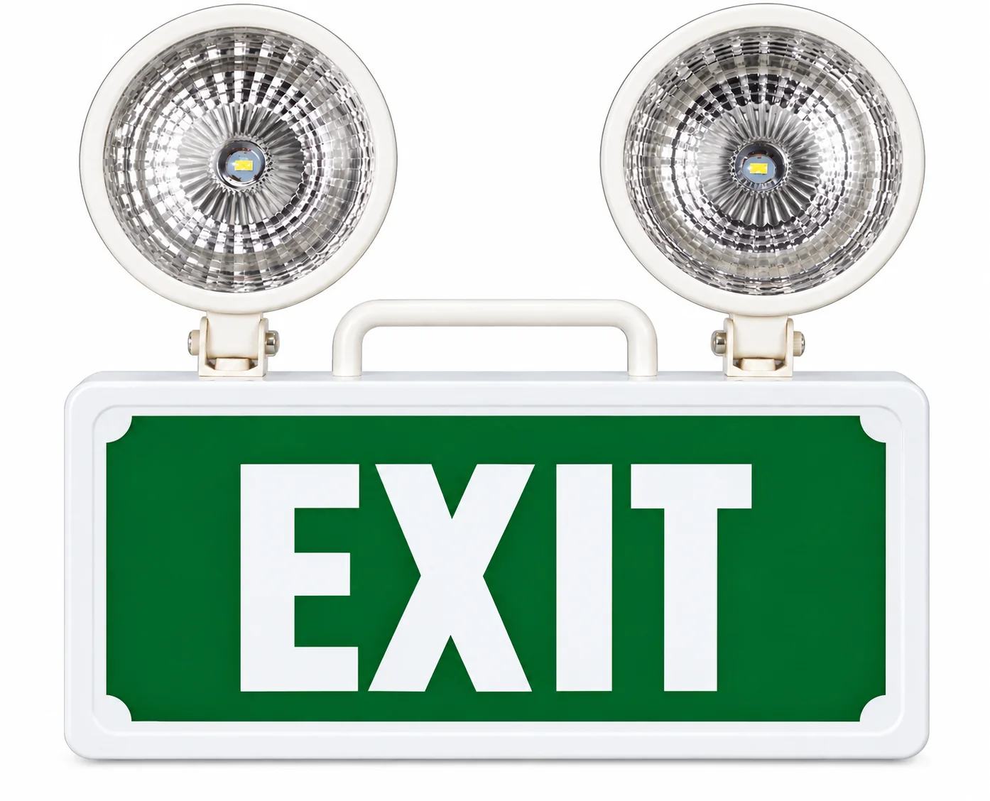 2-in-1 LED Exit Sign and Emergency Light Combo