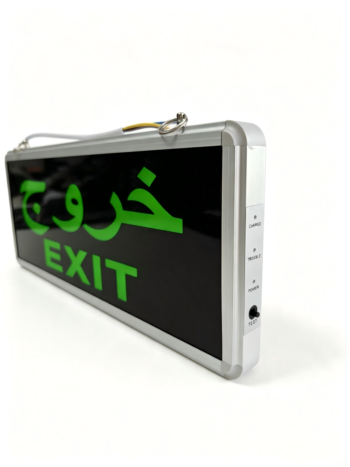 ZS801 — LED Light Emergency Indicator Fire EXIT sign view 3