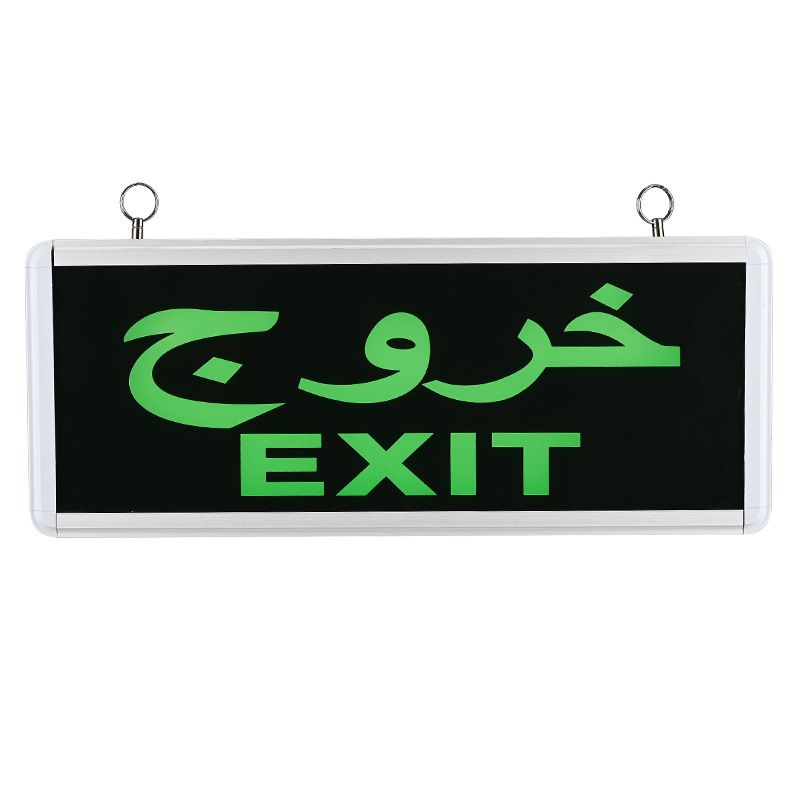 LED Light Emergency Indicator Fire EXIT sign