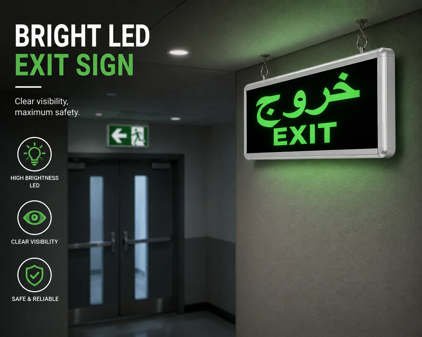 ZS801 emergency light illuminated application