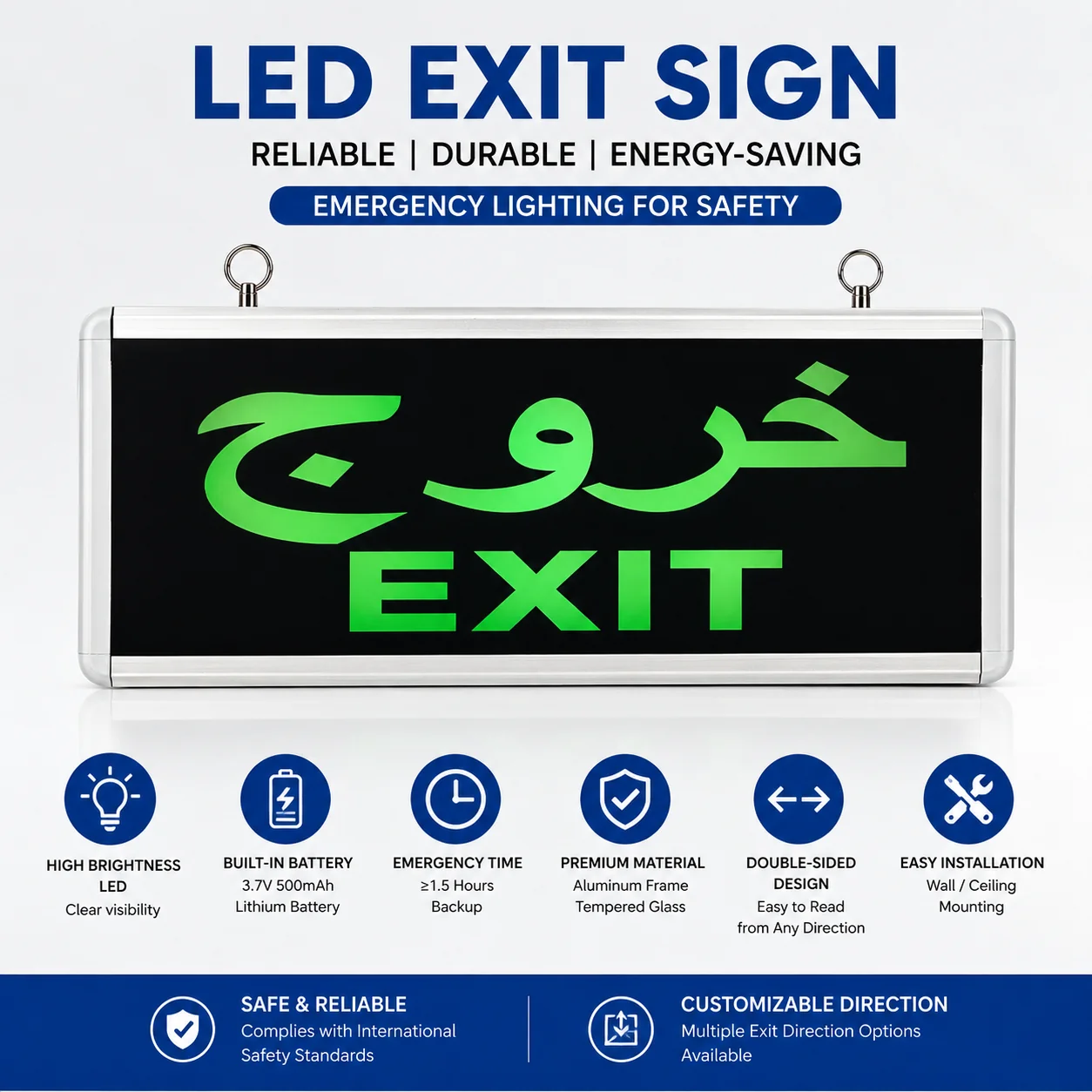 ZS801 emergency light feature overview