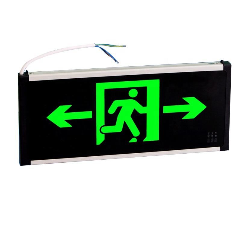 ZS802 — Cheap single side or double side Safe Exit Emergency Indicator LED Lighting