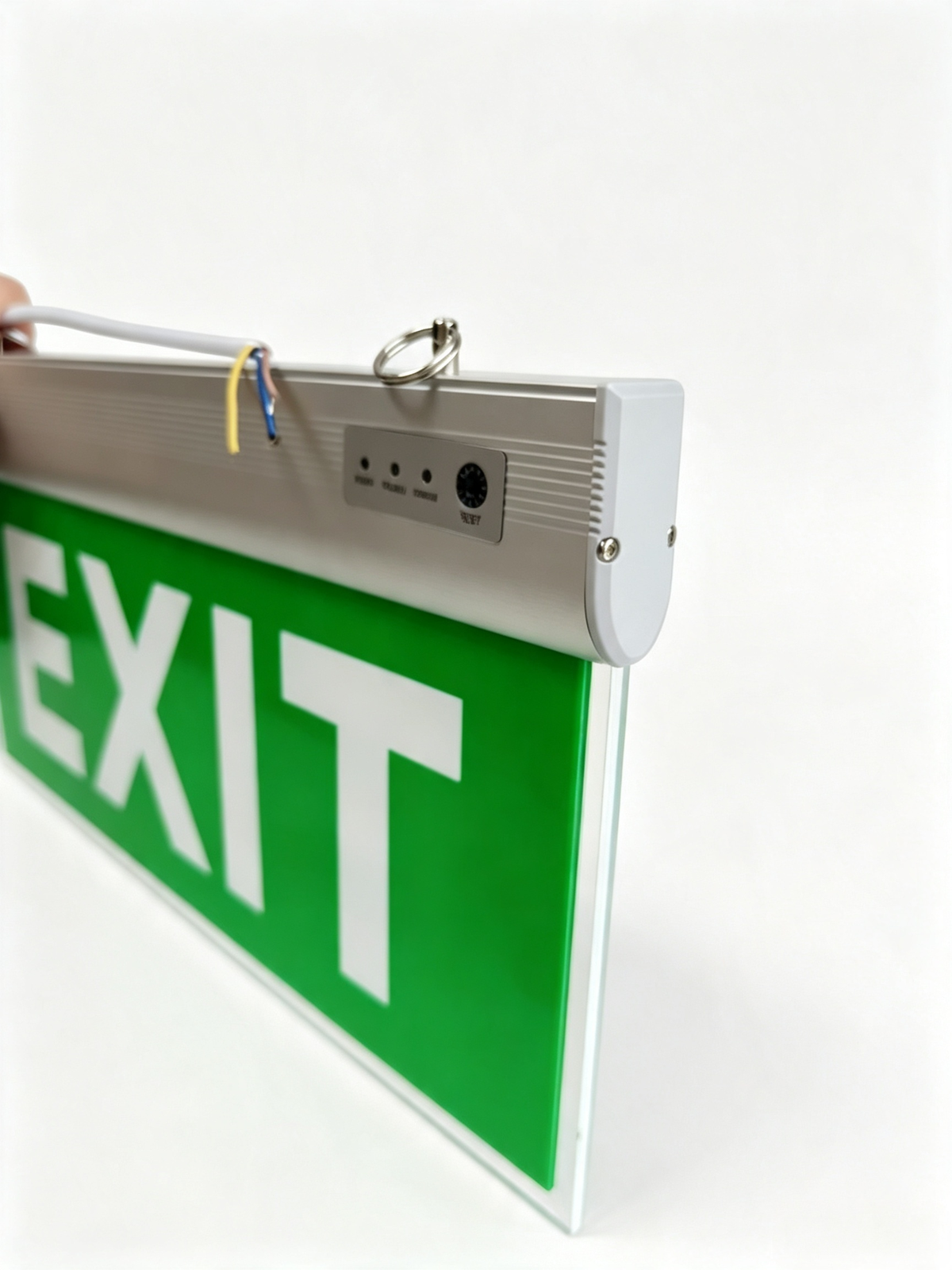 ZS803B — Maintained aluminum LED Exit Guides Board Emergency Sign Light view 3