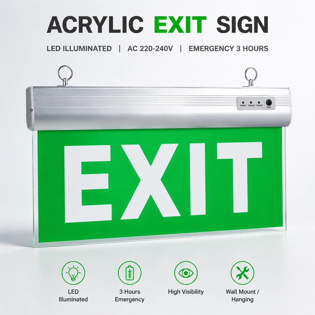 ZS803B emergency light feature overview