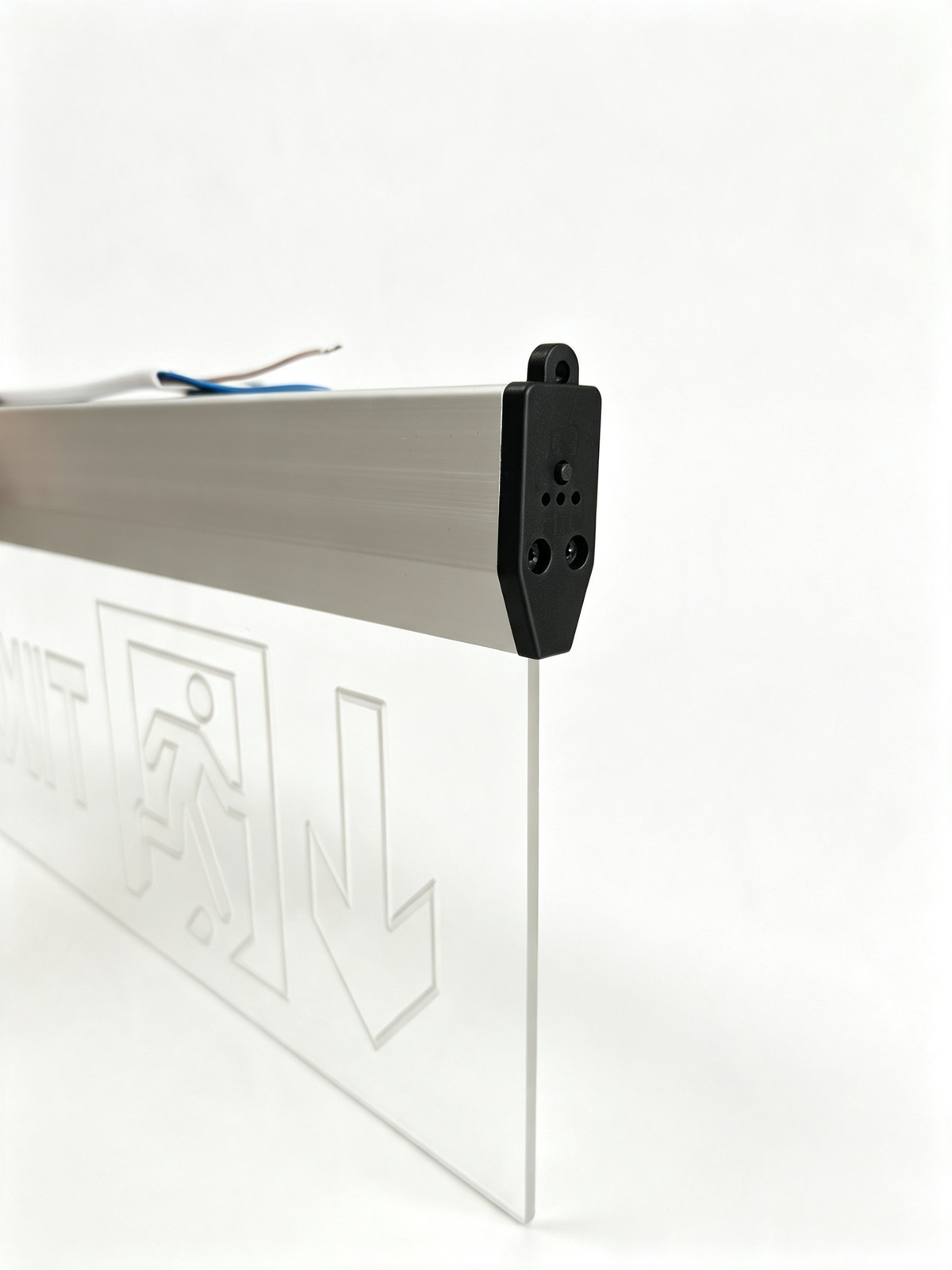 ZS804 — LED Emergency Exit Sign with Aluminum Acrylic Construction view 2