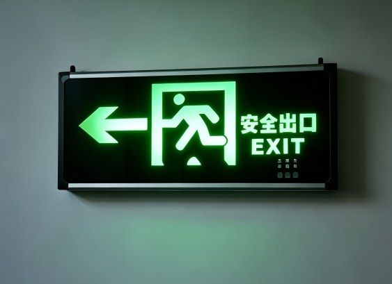 Emergency exit sign product line