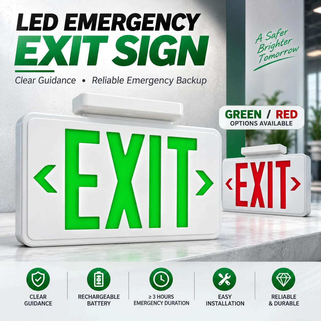 ZS807 emergency light feature overview