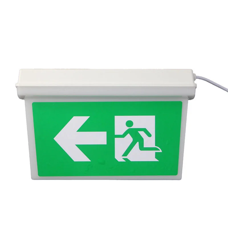 ZS809 — LED Emergency Exit Sign with Battery Backup view 2